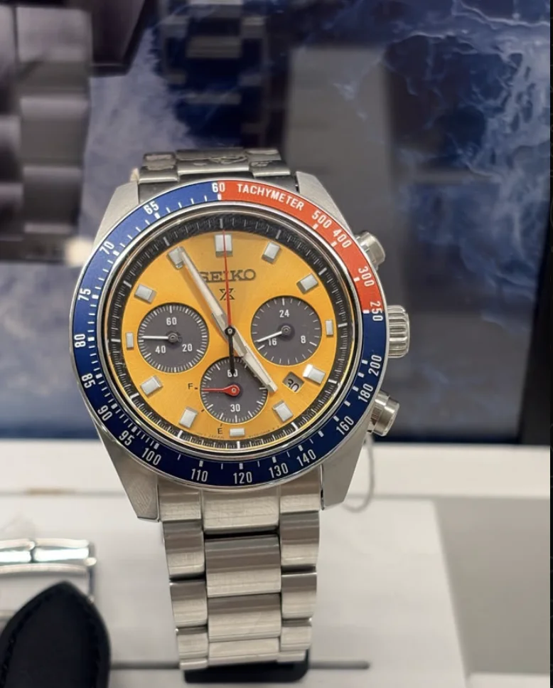 Seiko Prospex Speedtimer Amarelo