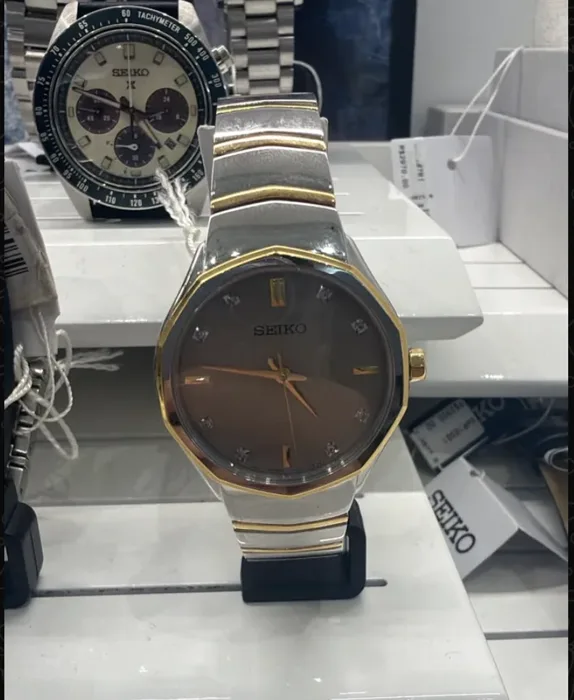 Seiko Neo Classic Octogonal Marrom
