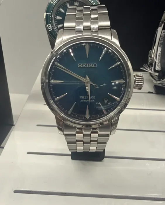 Seiko Presage Azul Petróleo
